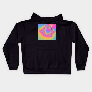 Tie dye Fractal Kids Hoodie